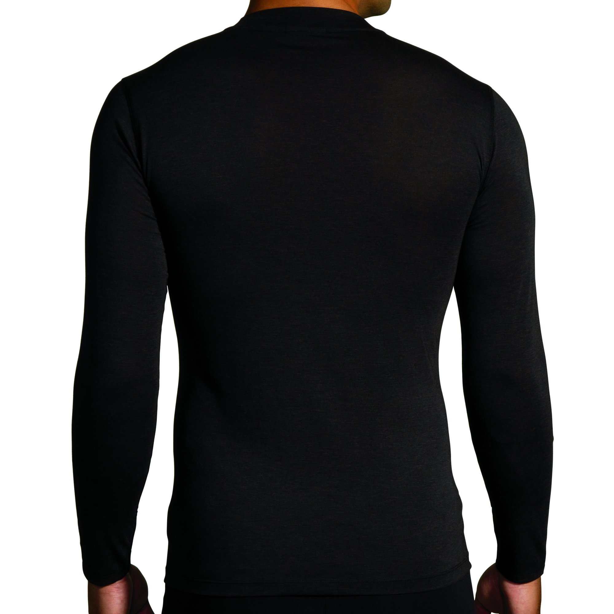 BROOKS High Point Long Sleeve M Černá