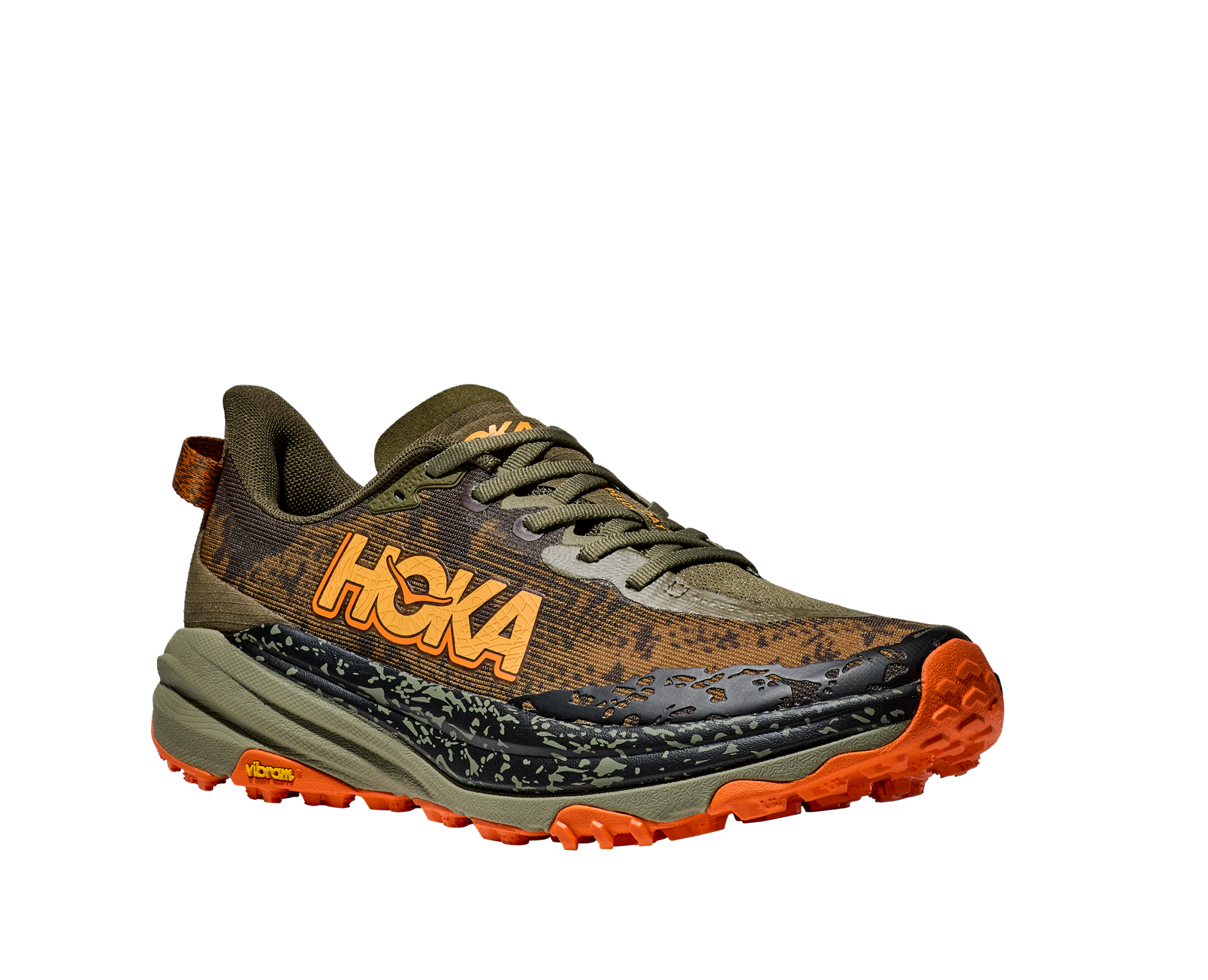 HOKA SPEEDGOAT 6 ANTIQUE OLIVE / SQUASH