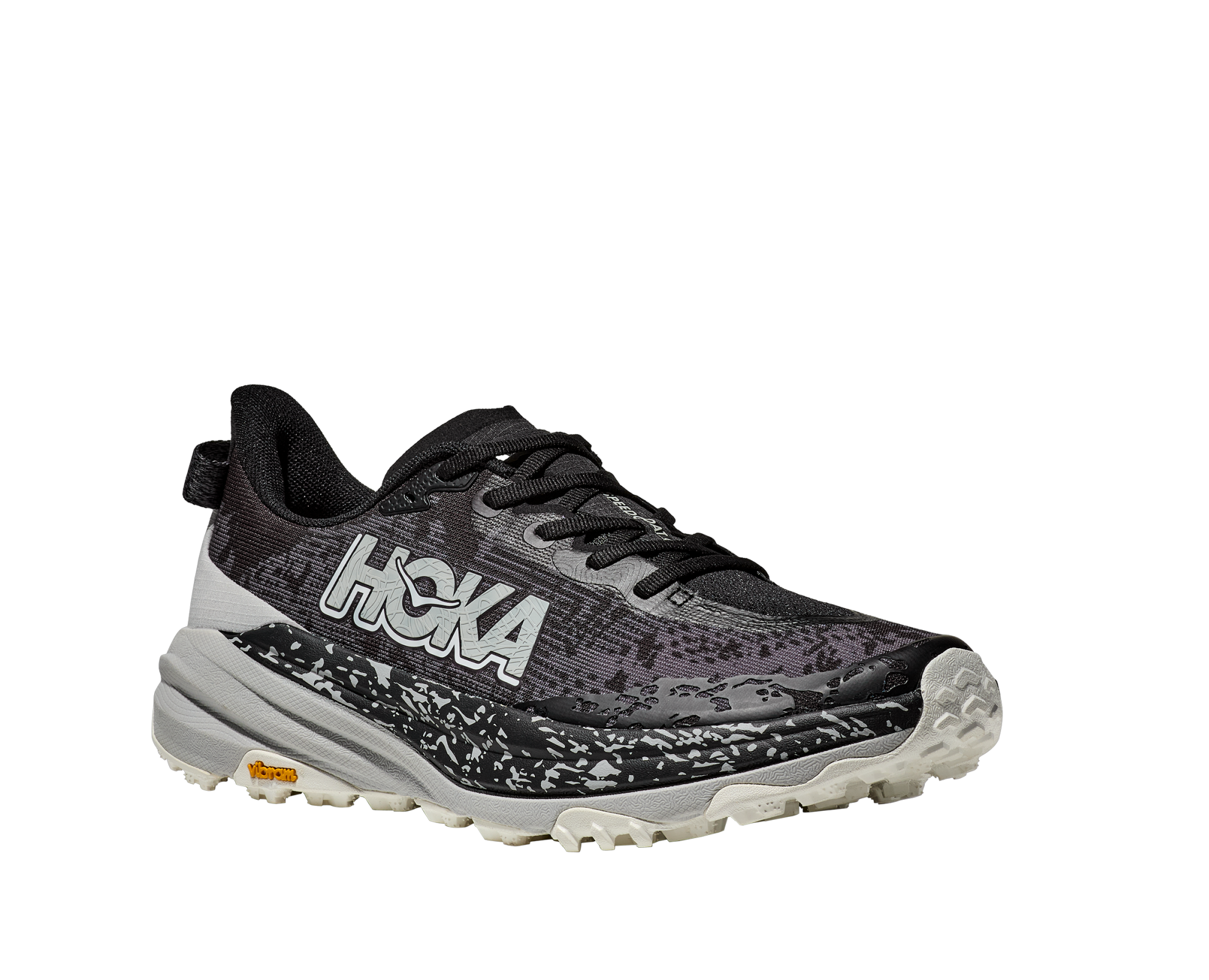 HOKA SPEEDGOAT 6 BLACK / STARDUST