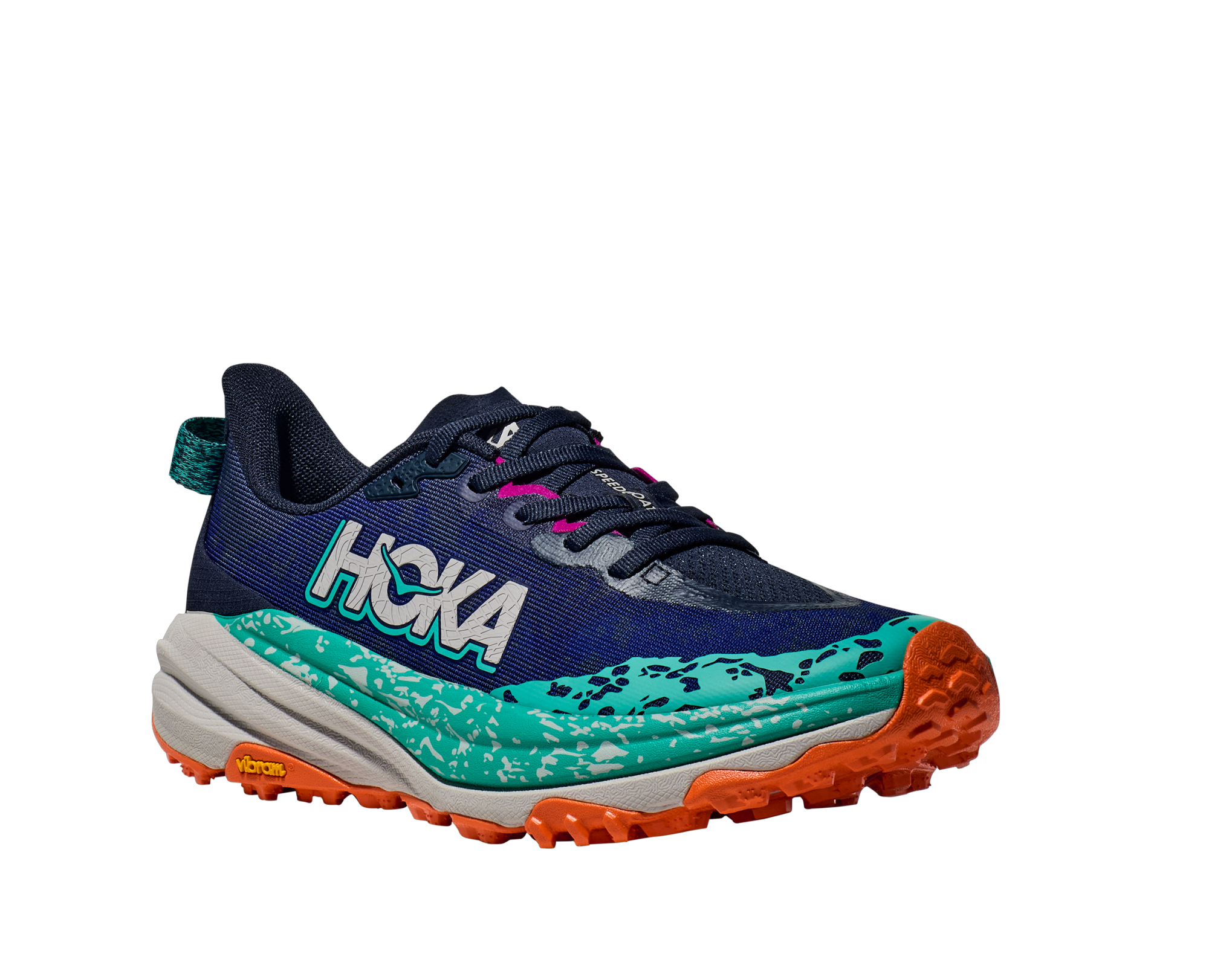 HOKA SPEEDGOAT 6 W VARSITY NAVY / METEOR