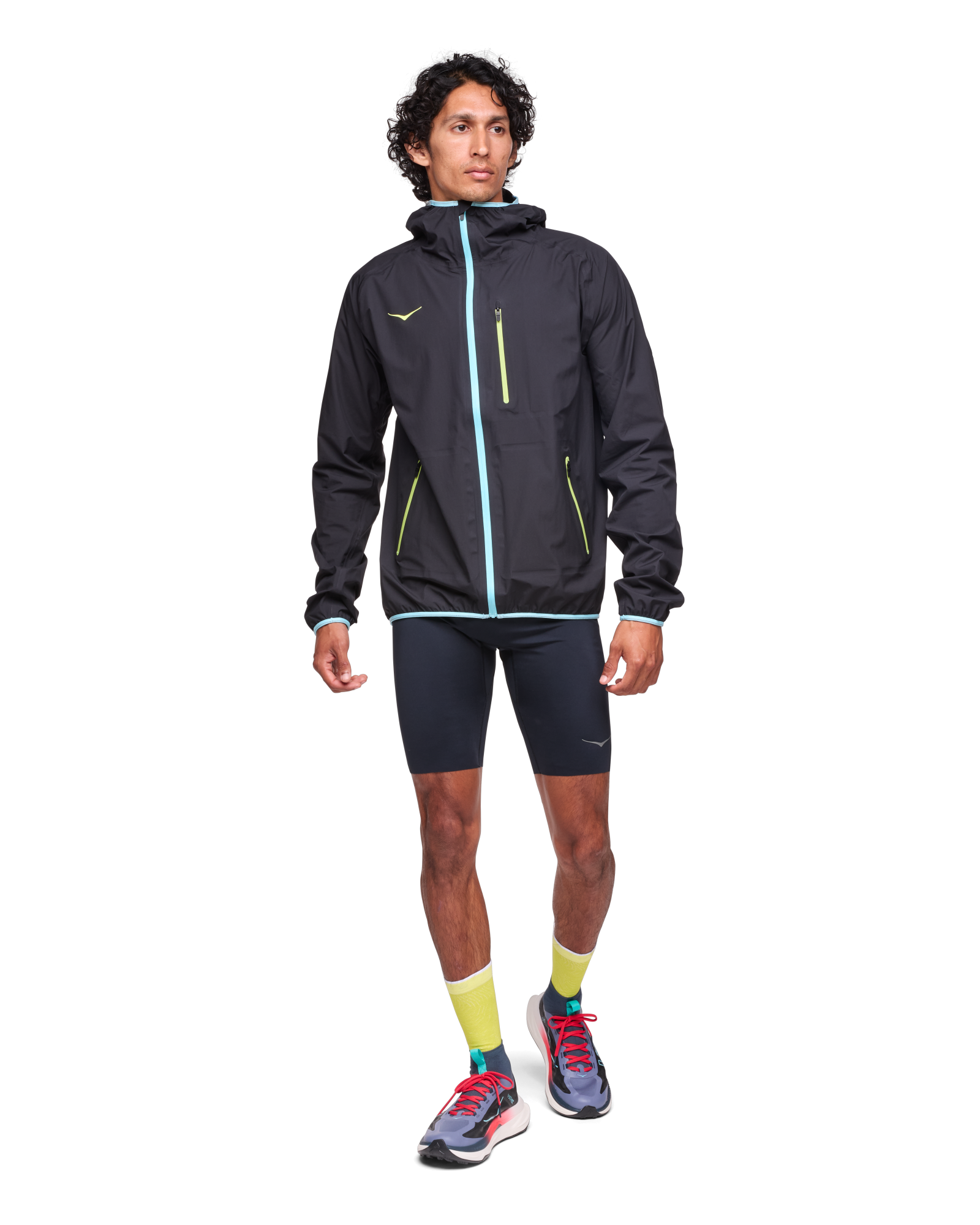 HOKA Tecsky Waterproof Jacket Black