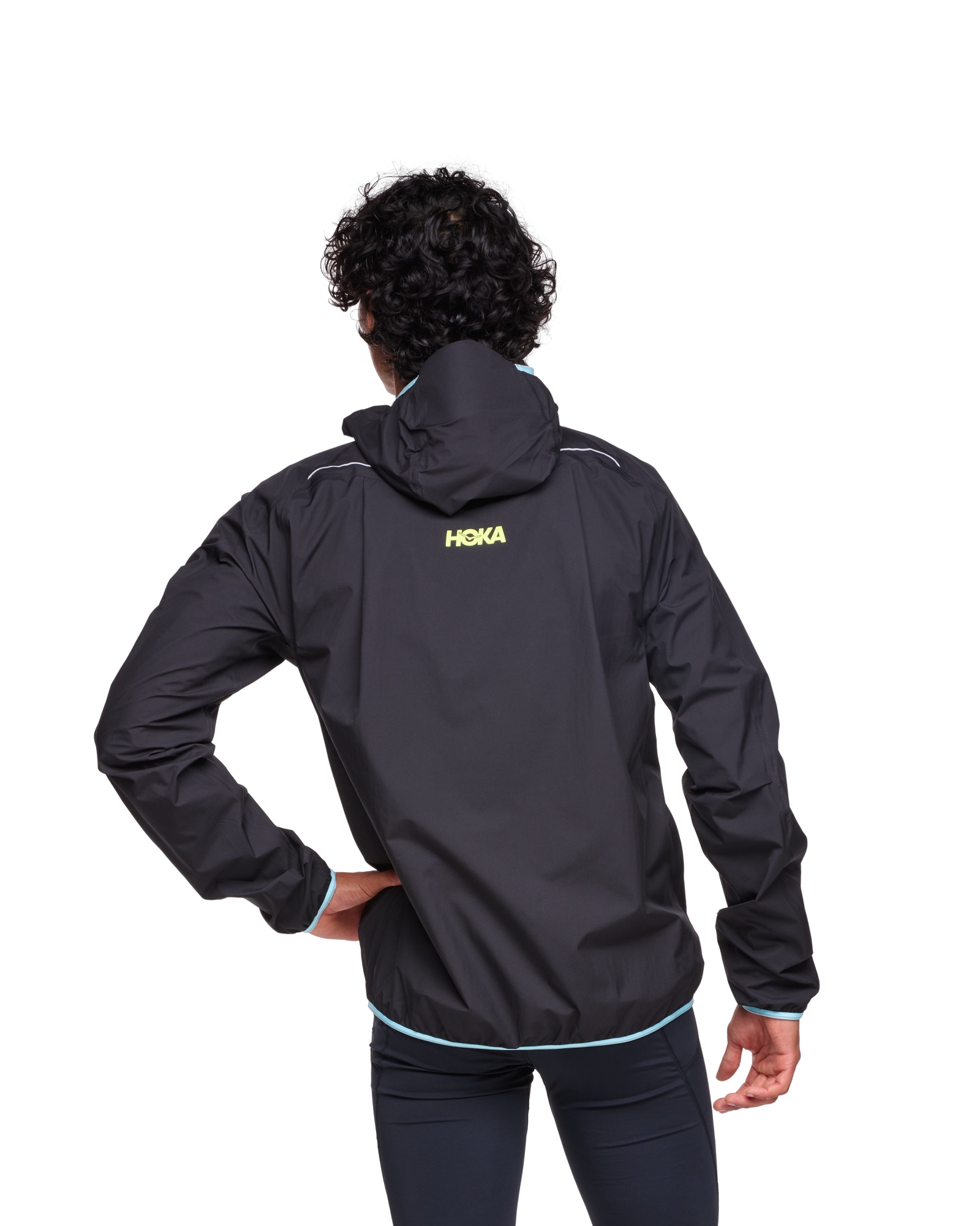 HOKA Tecsky Waterproof Jacket Black