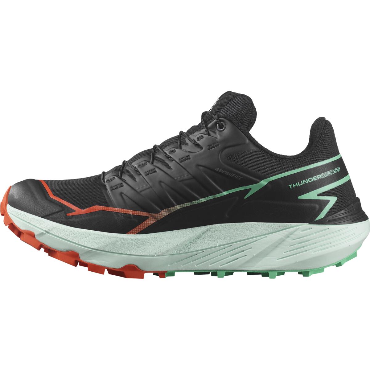 SALOMON THUNDERCROSS W Black / Cherry Tomato / Electric Green