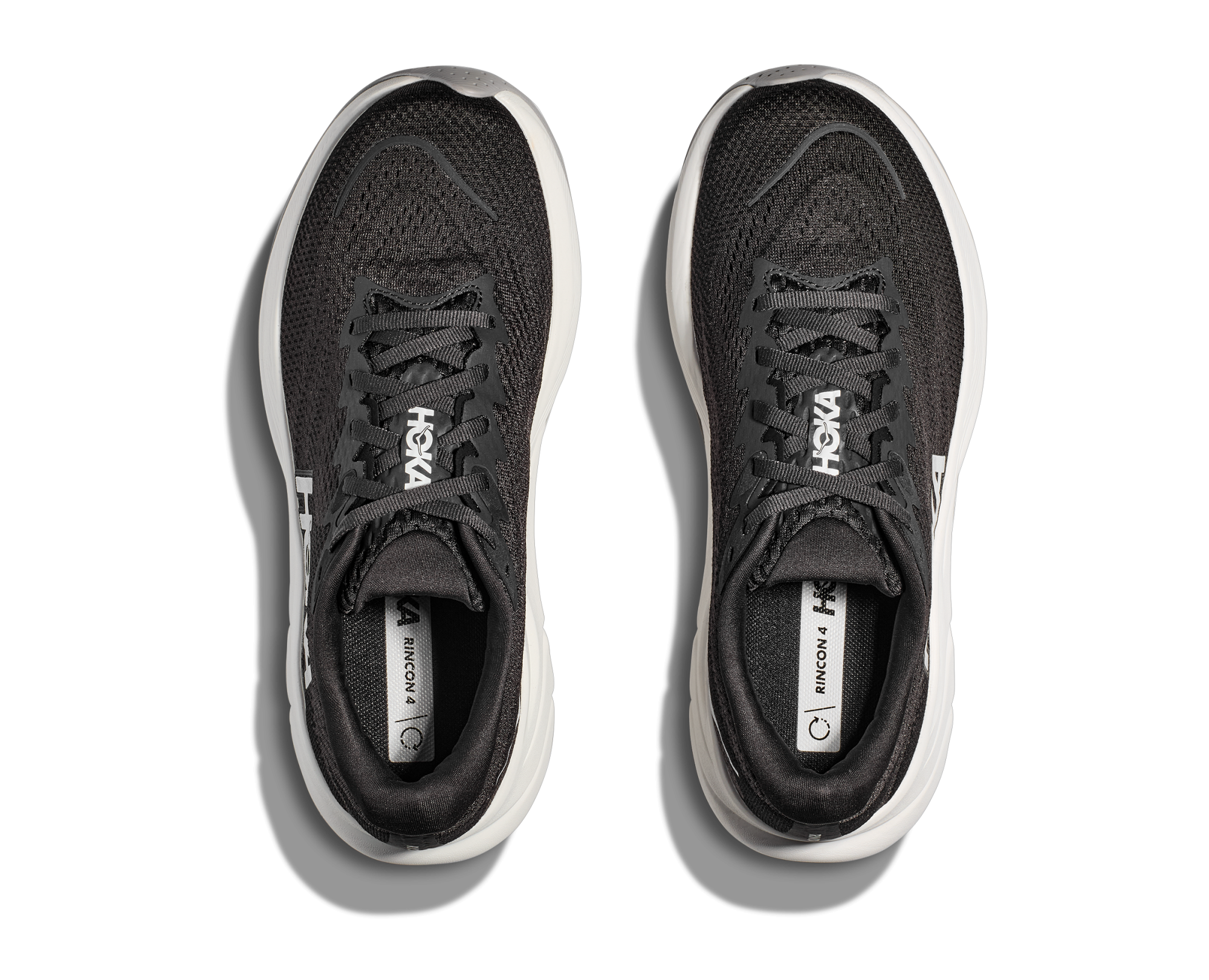 HOKA RINCON 4 W WIDE BLACK / WHITE