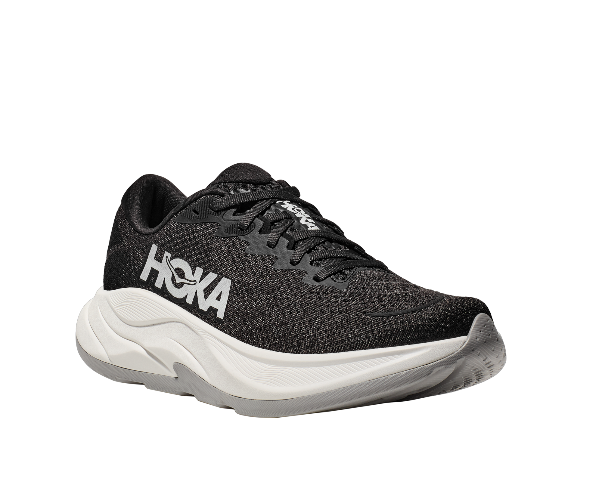 HOKA RINCON 4 BLACK / WHITE