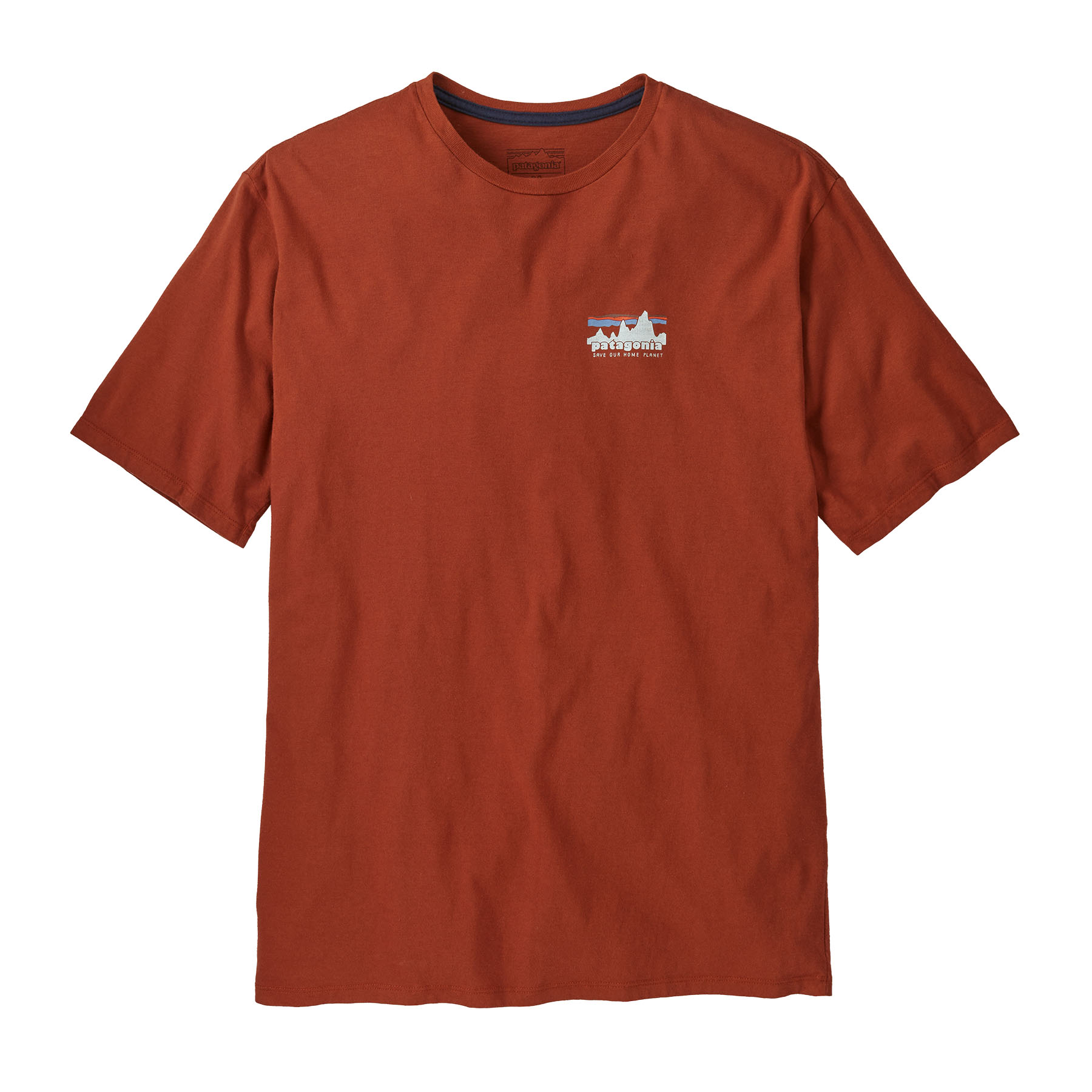 PATAGONIA Men's '73 Skyline Organic T-Shirt Burnished Red