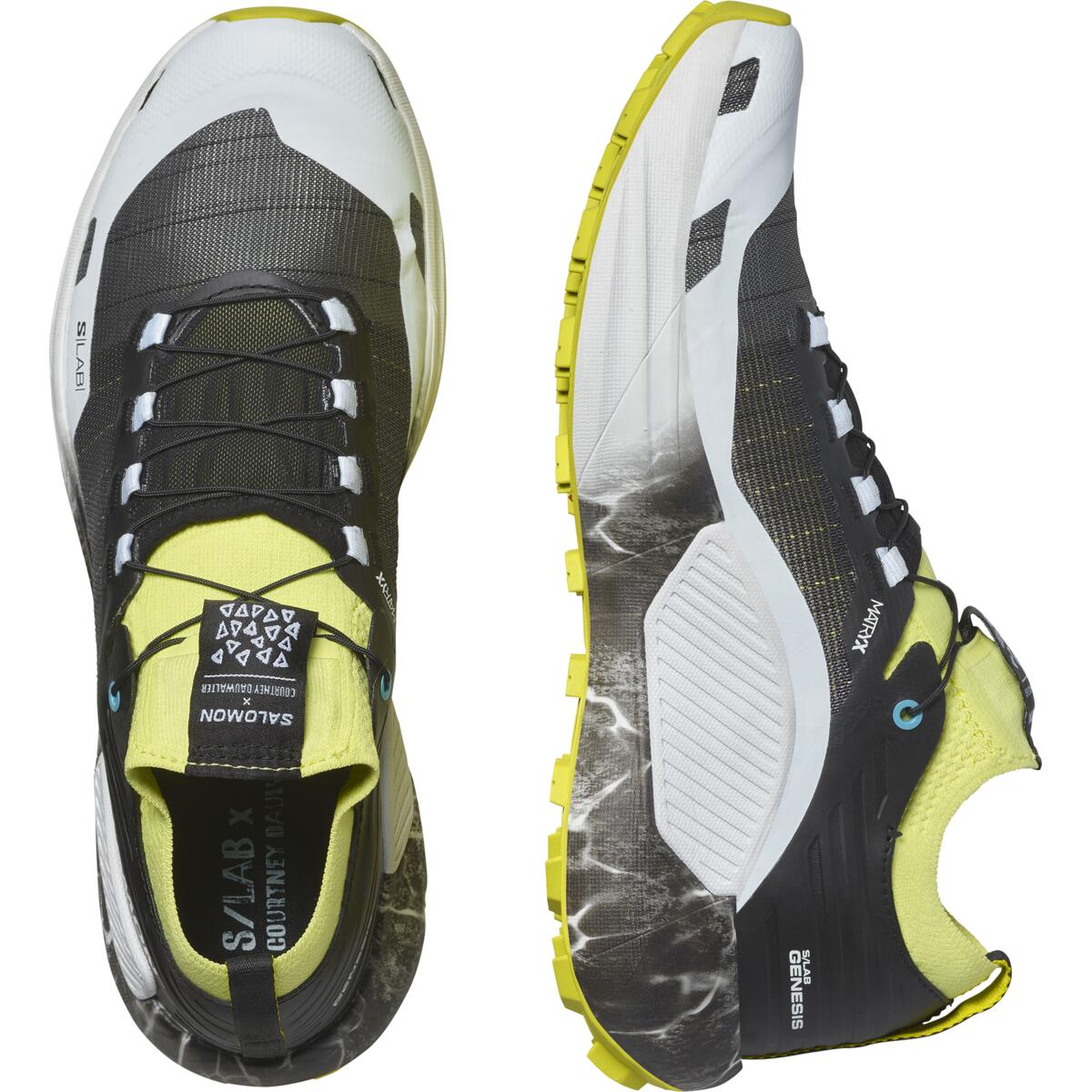 SALOMON S/LAB GENESIS Sunny Lime / Black / White