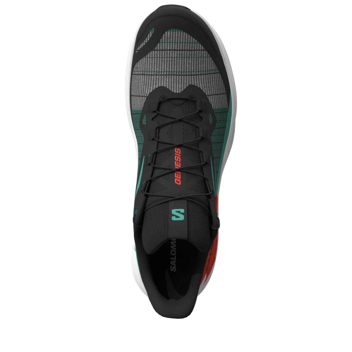 SALOMON GENESIS Black / Electric Green / Cherry Tomato