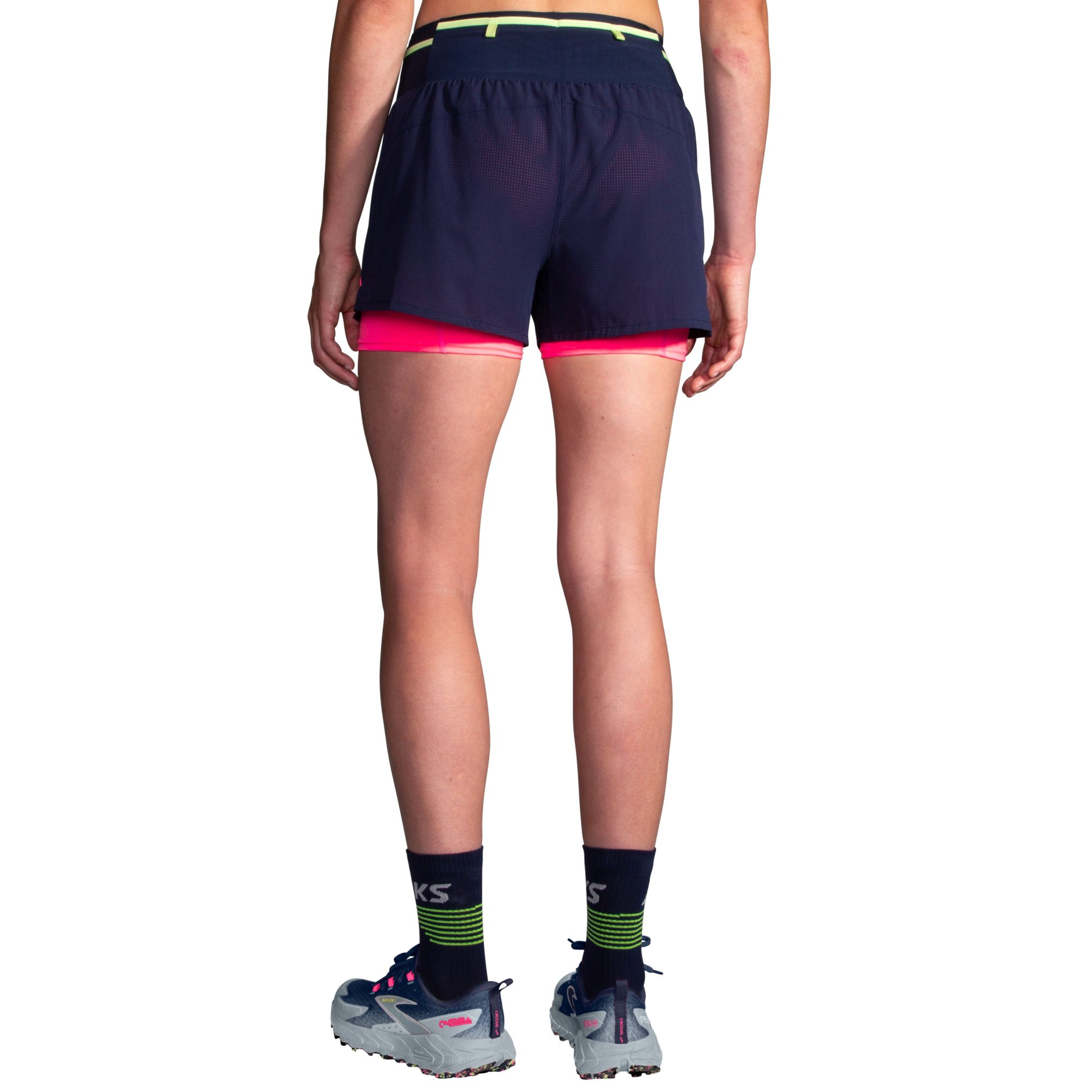 BROOKS High Point 3" 2in1 Short W Šortky modrá