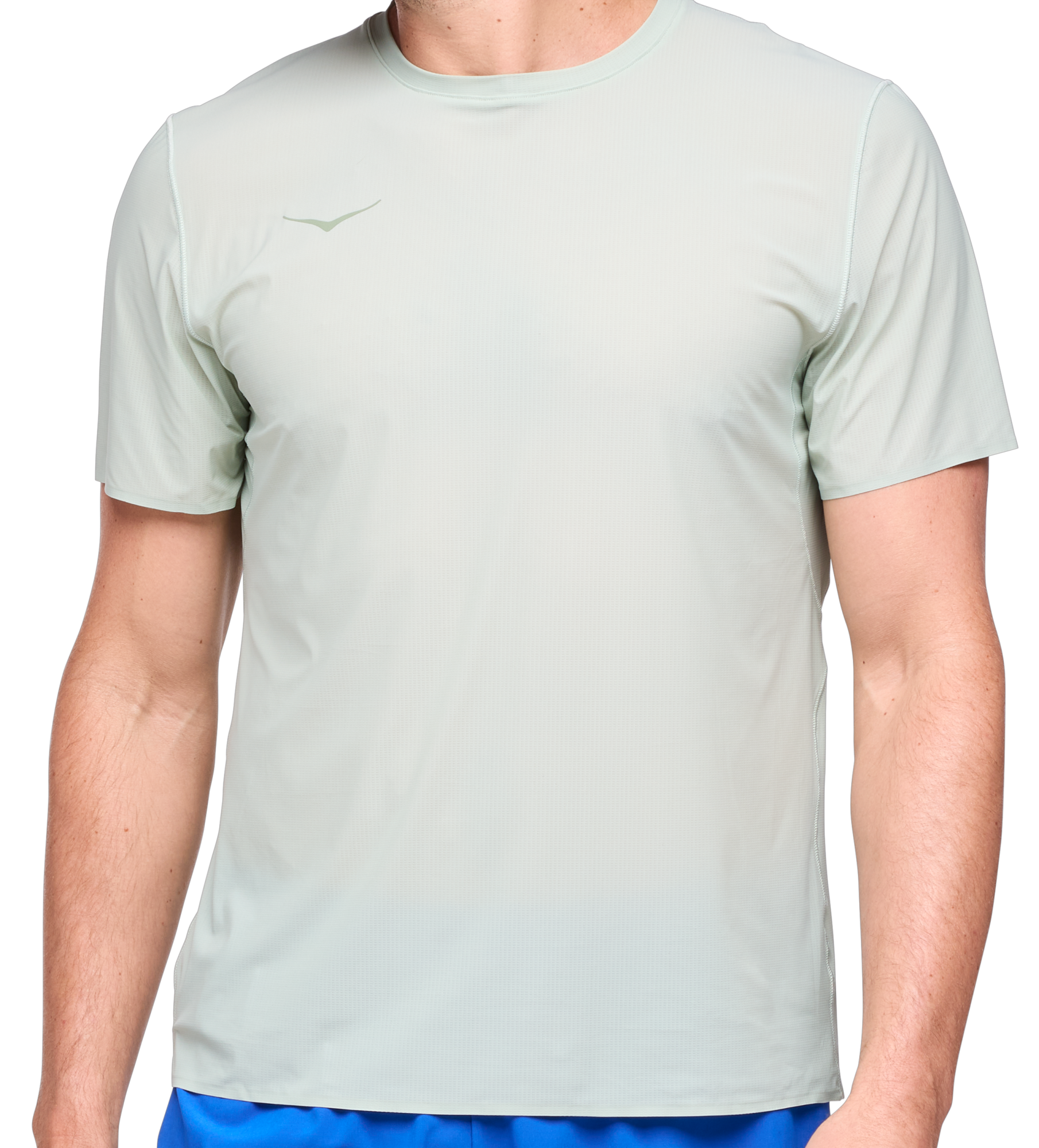 HOKA M AIROLITE RUN SHORT SLEEVE ALOE VERA