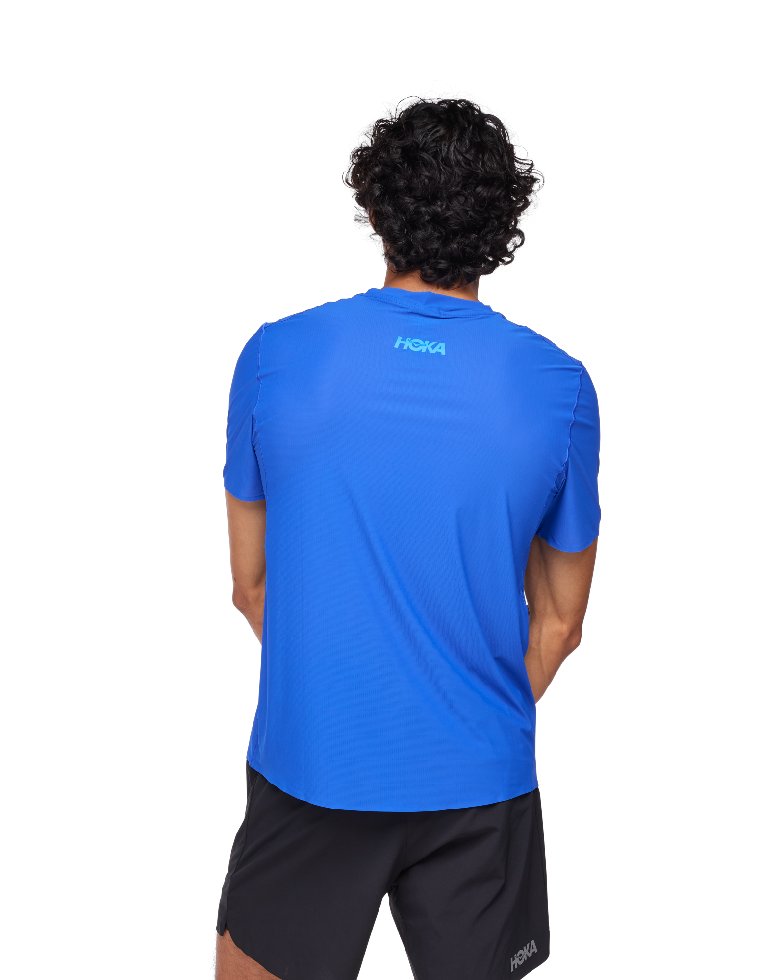 HOKA M AIROLITE RUN SHORT SLEEVE ULTRAMARINE