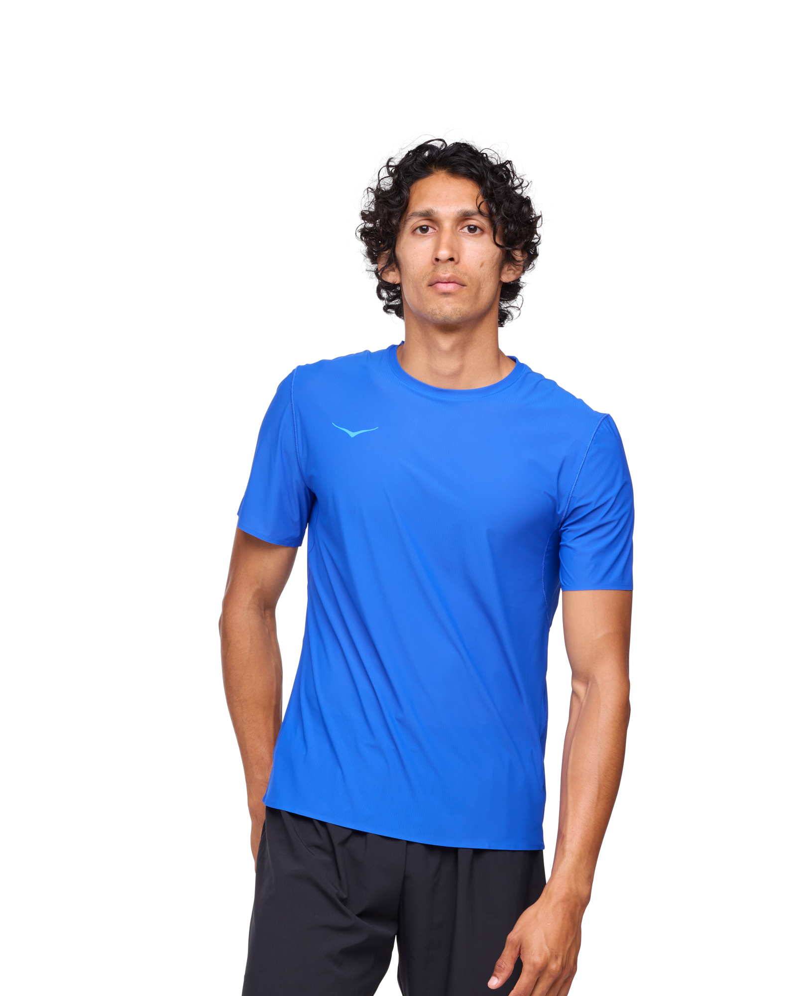 HOKA M AIROLITE RUN SHORT SLEEVE ULTRAMARINE