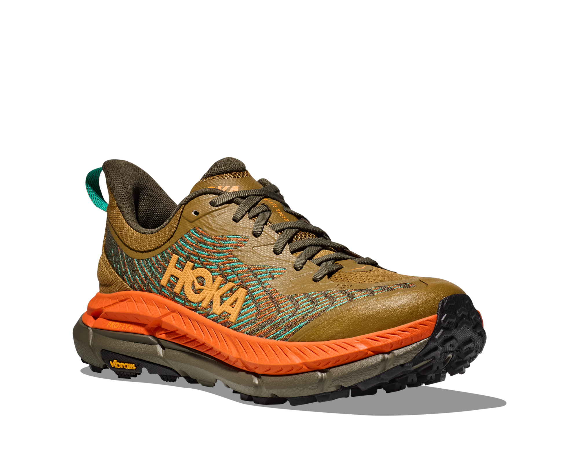 HOKA MAFATE SPEED 4 ANTIQUE OLIVE / SQUASH