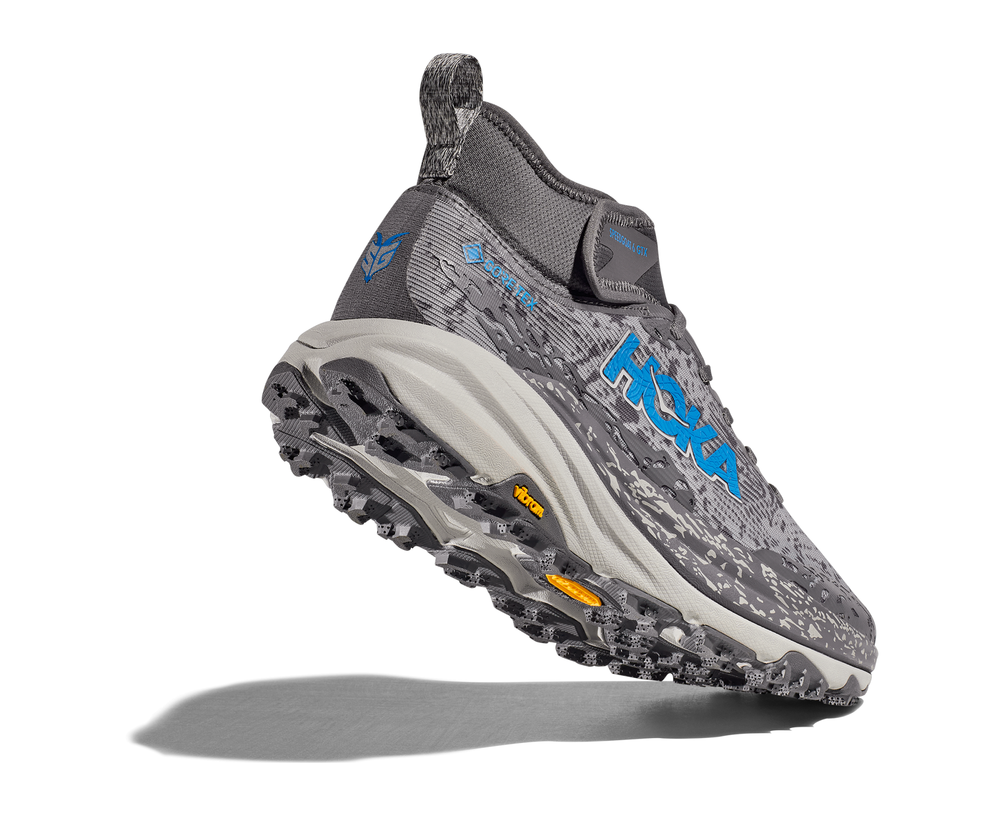 HOKA SPEEDGOAT 6 MID GTX M SATELLITE GREY / STARDUST