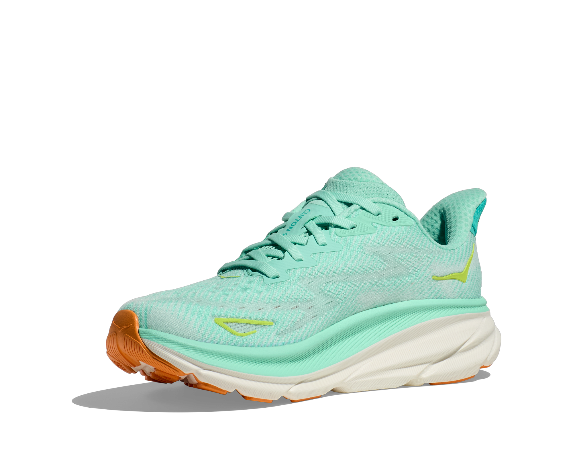 HOKA CLIFTON 9 W SEAFOAM / AQUA BREEZE