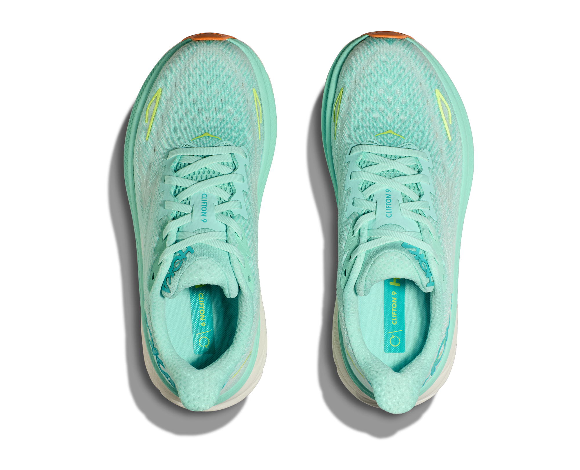 HOKA CLIFTON 9 W SEAFOAM / AQUA BREEZE