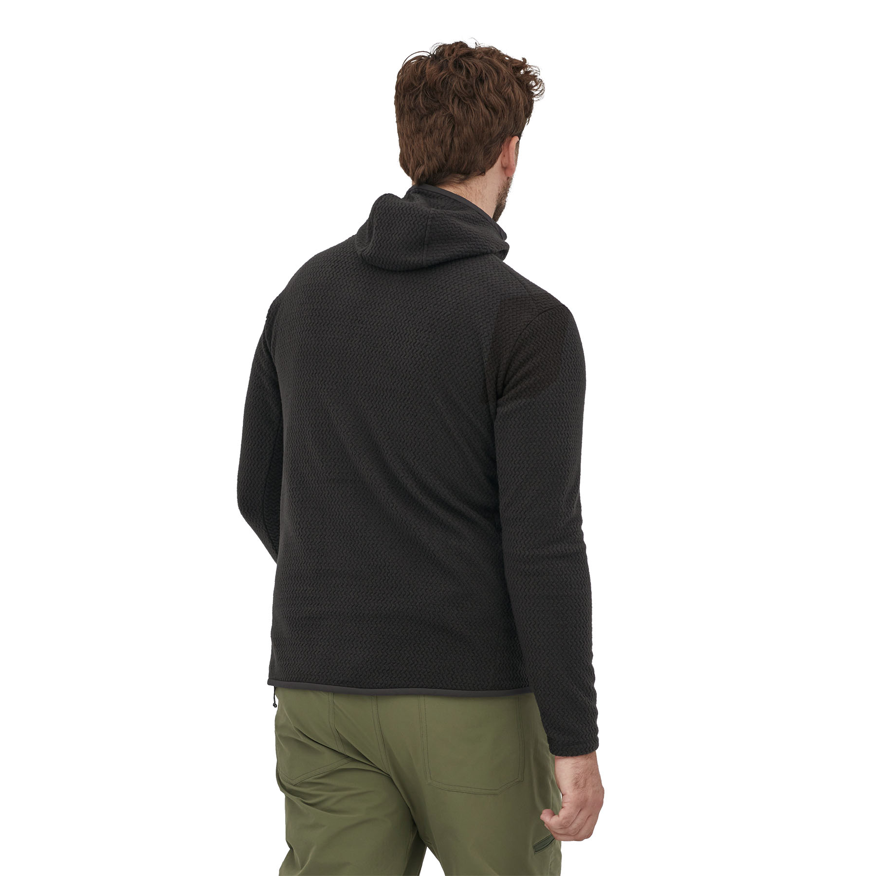 PATAGONIA Men's R1® Air Full-Zip Hoody Black