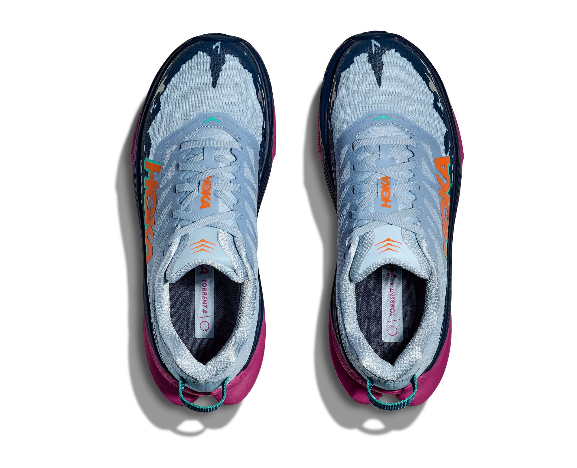 HOKA TORRENT 4 W DRIZZLE / FUCHSIA