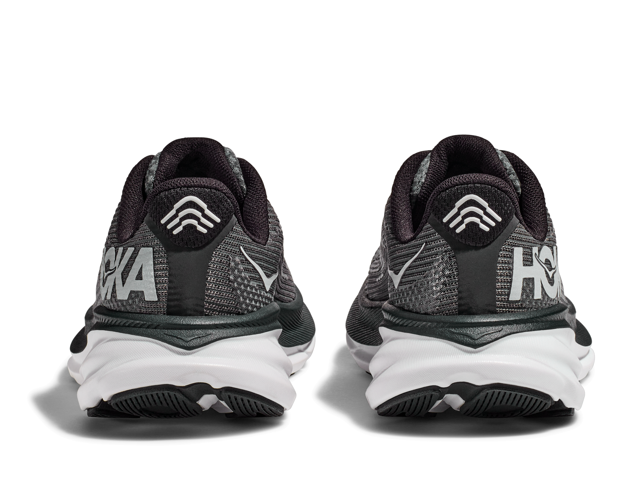 HOKA Clifton 9 Youth Black/White