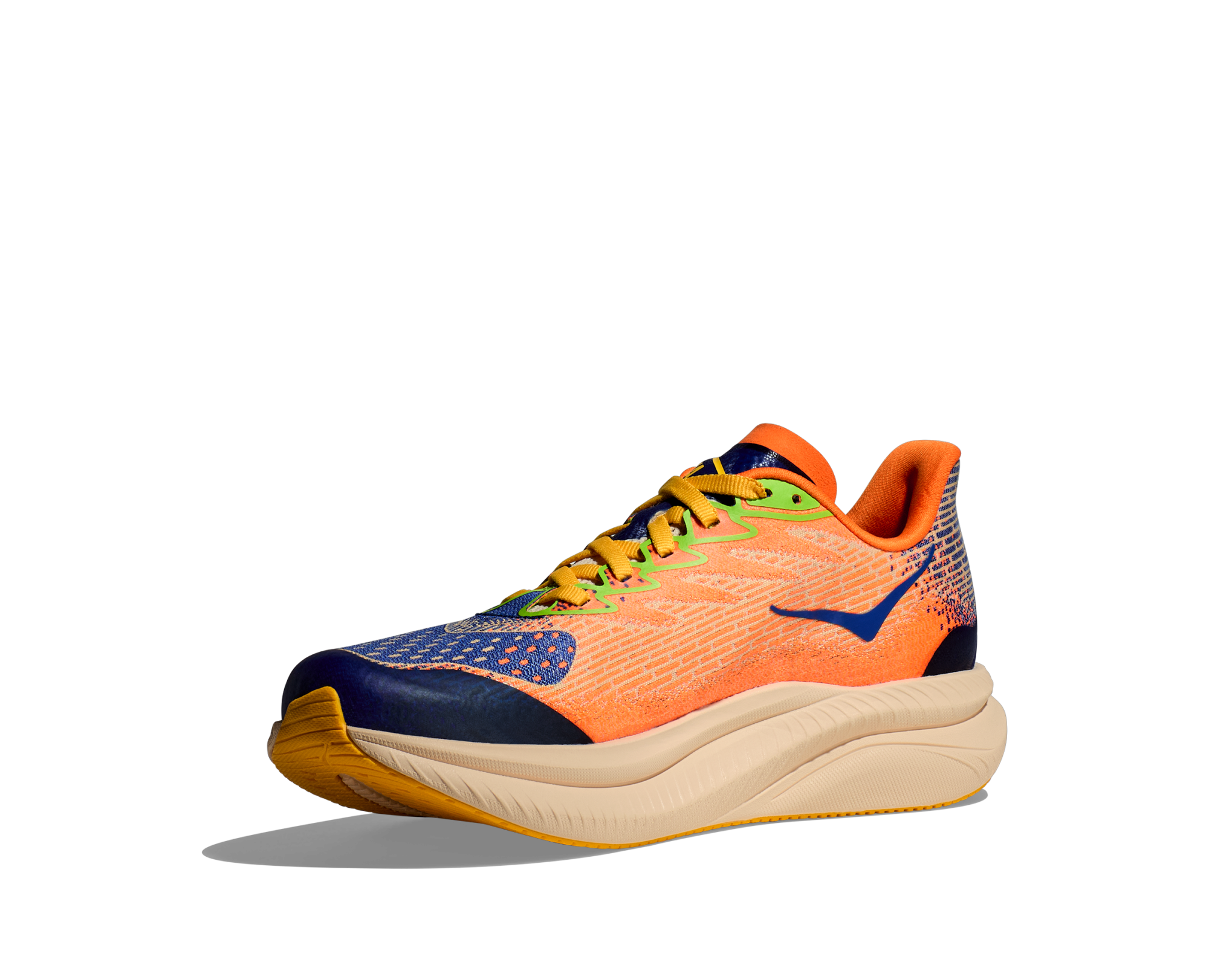 HOKA Mach 6 Youth Ultramarine/Electric Tangerine