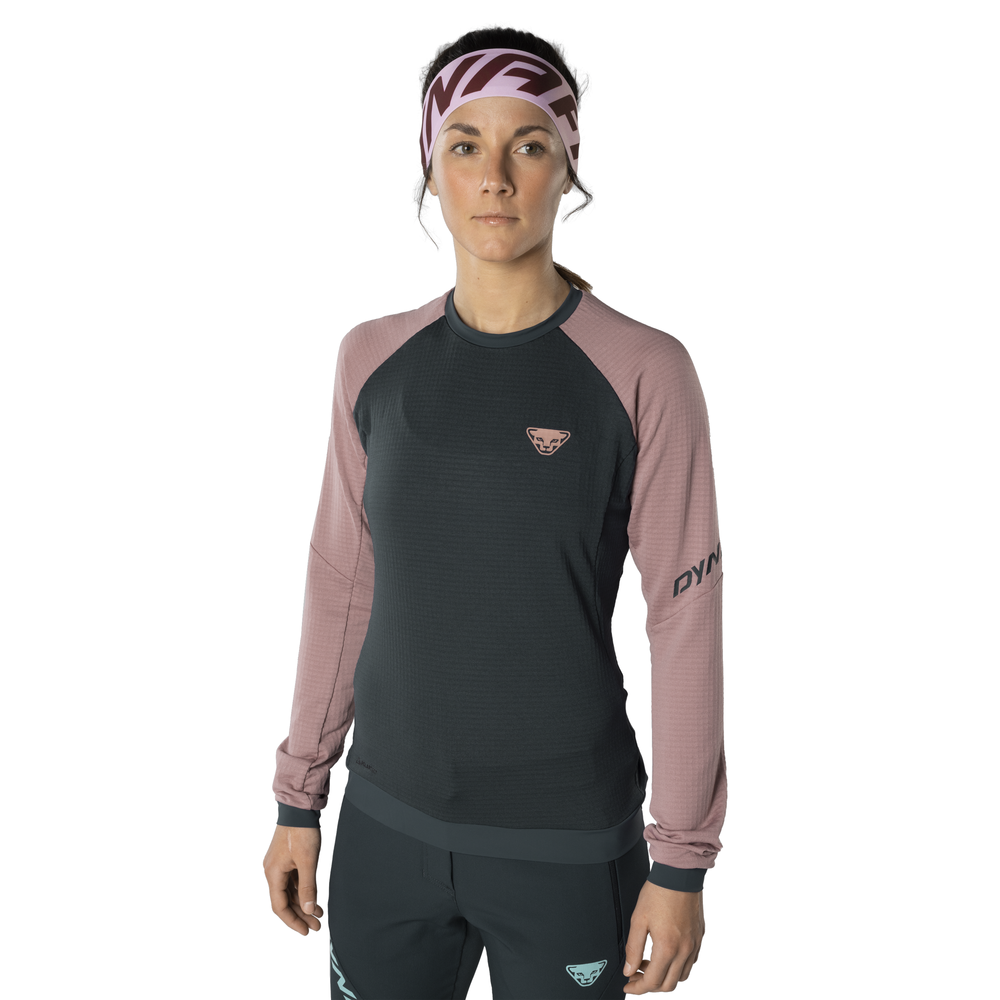 DYNAFIT Speed Polartec® Longsleeve Dámská Mikina Mokarosa Blueberry