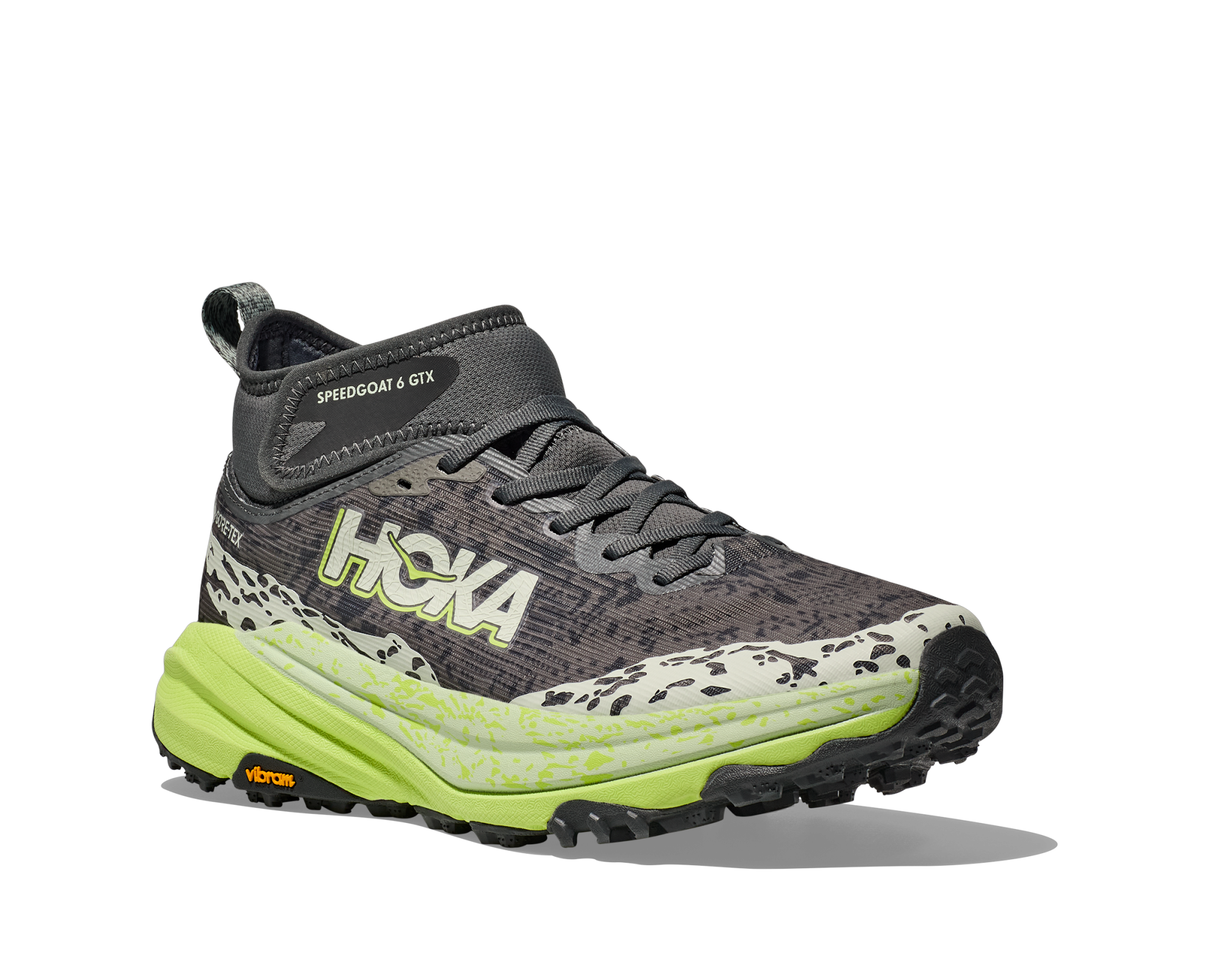 HOKA Speedgoat 6 Mid GTX M Outer Orbit / Lettuce