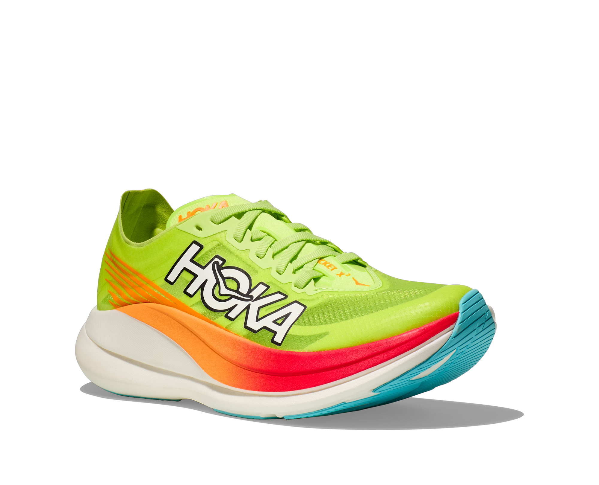 HOKA Rocket X 2 Lettuce / Solar Flare