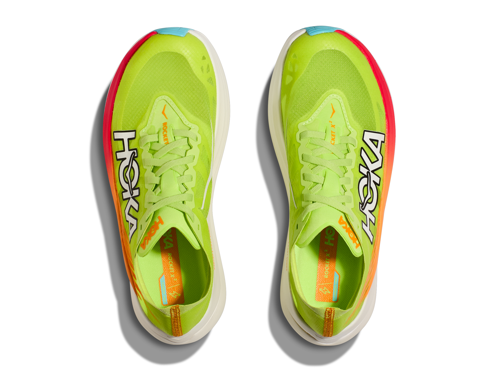 HOKA Rocket X 2 Lettuce / Solar Flare