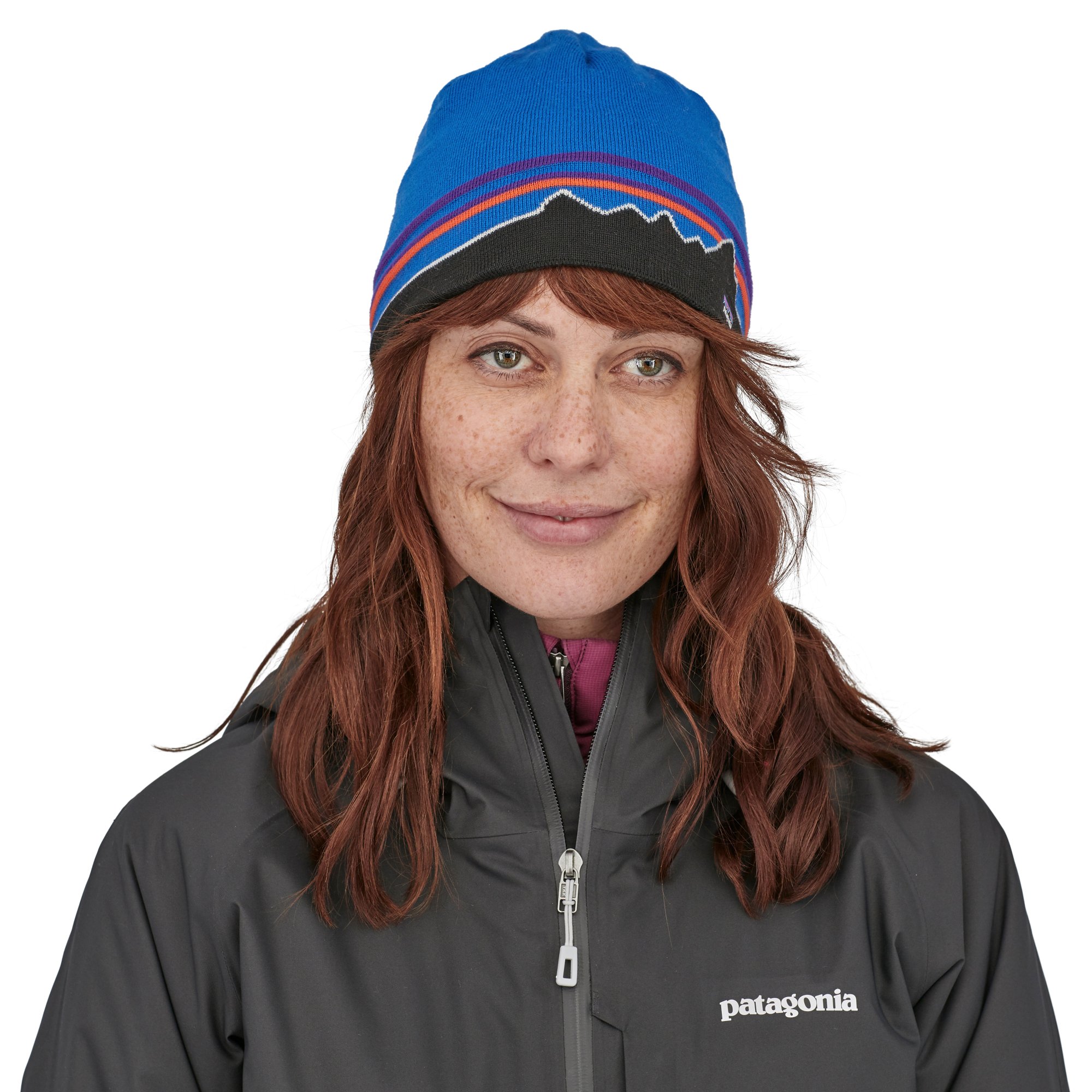 PATAGONIA Beanie Hat Classic Fitz Roy: Andes Blue