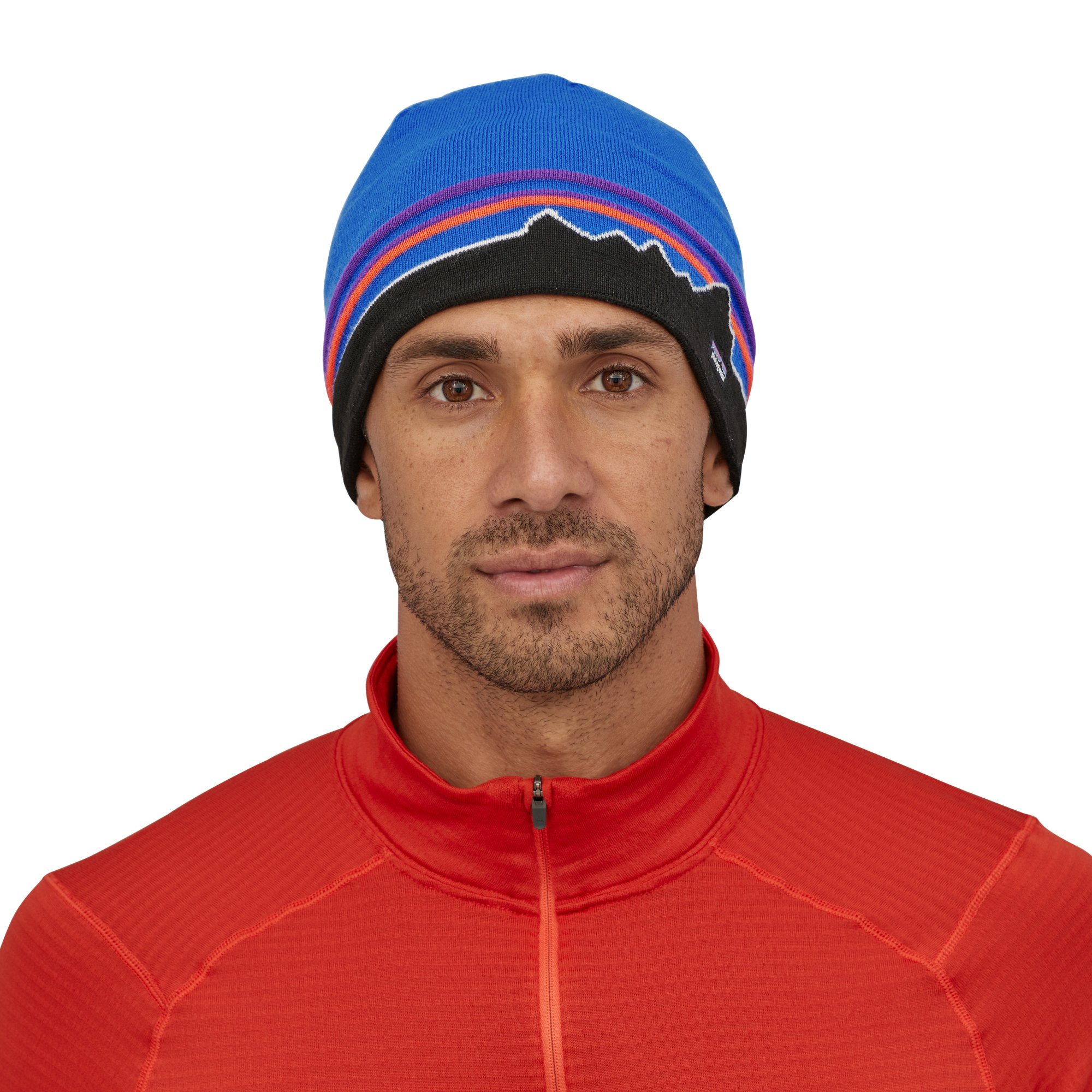 PATAGONIA Beanie Hat Classic Fitz Roy: Andes Blue