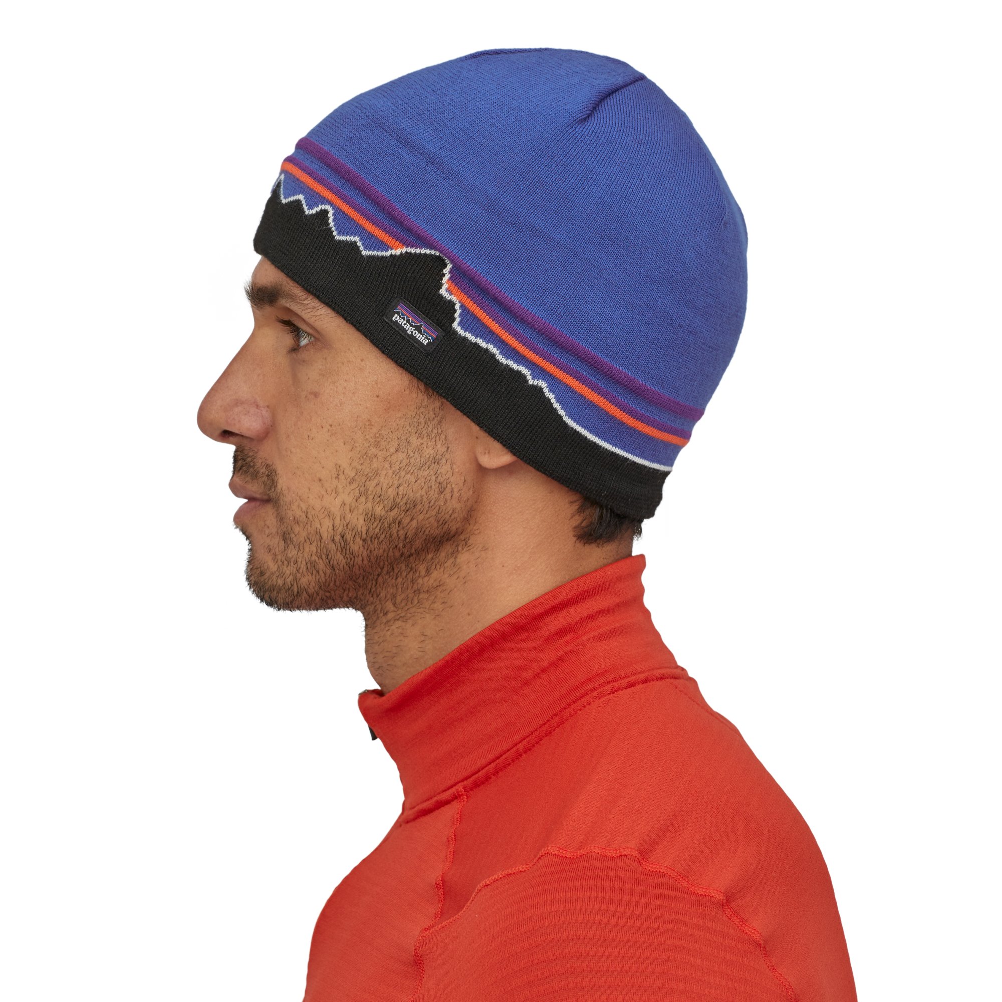 PATAGONIA Beanie Hat Classic Fitz Roy: Andes Blue