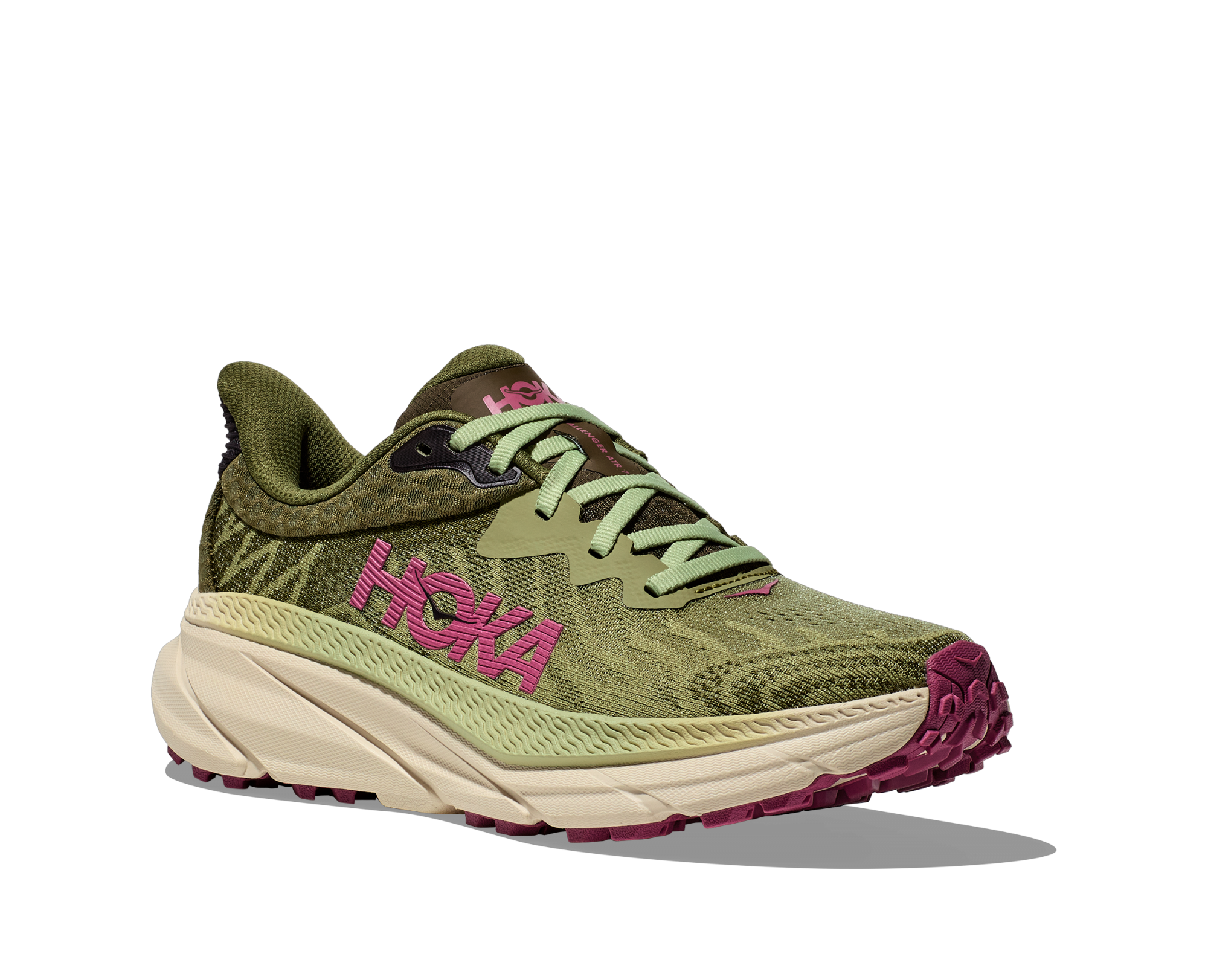 HOKA CHALLENGER ATR 7 W FOREST FLOOR / BEET ROOT