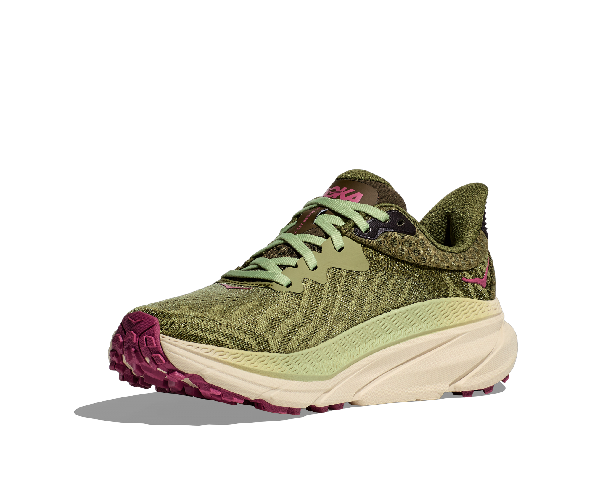 HOKA CHALLENGER ATR 7 W FOREST FLOOR / BEET ROOT