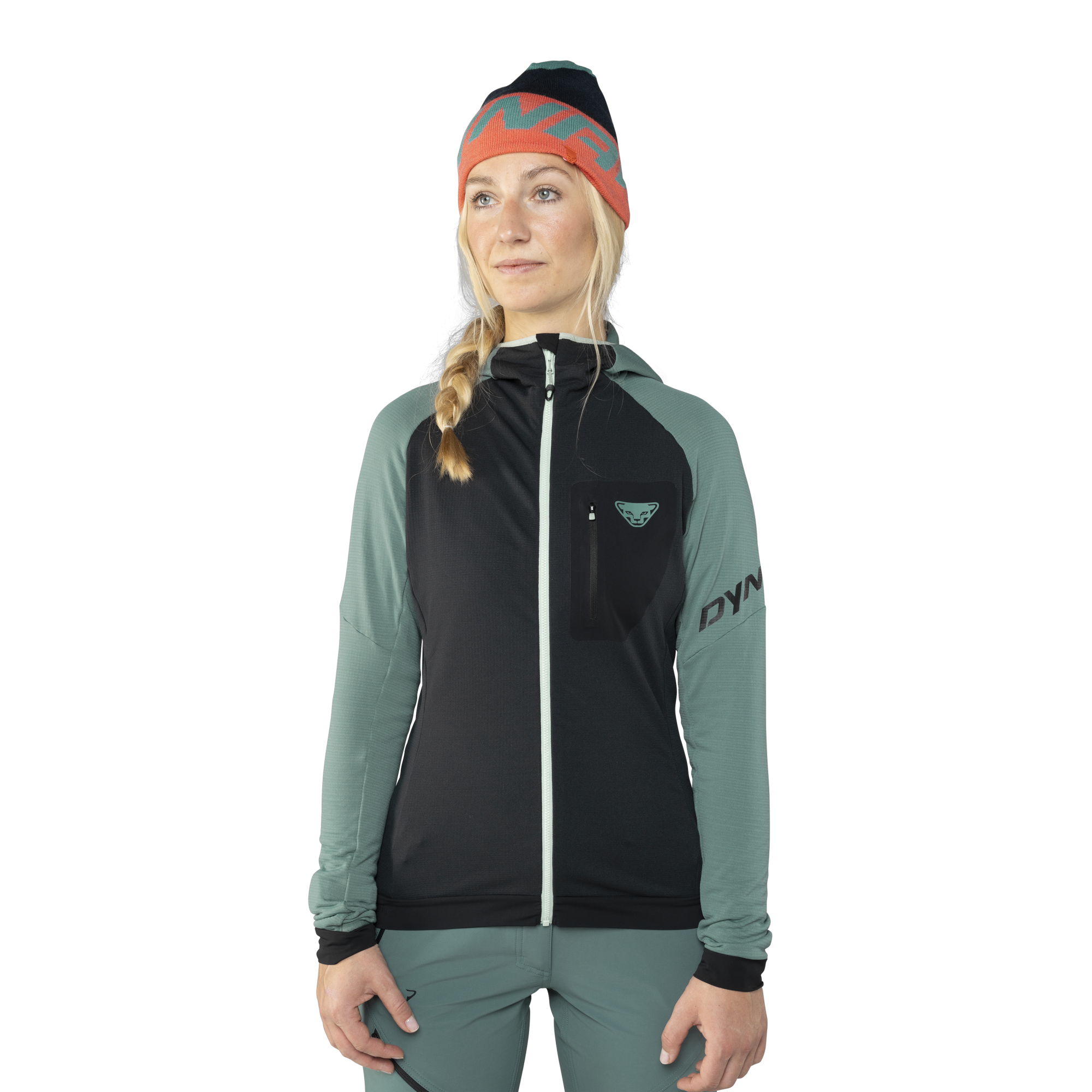 DYNAFIT Radical Polartec® Hooded Jacket Women Atlantic