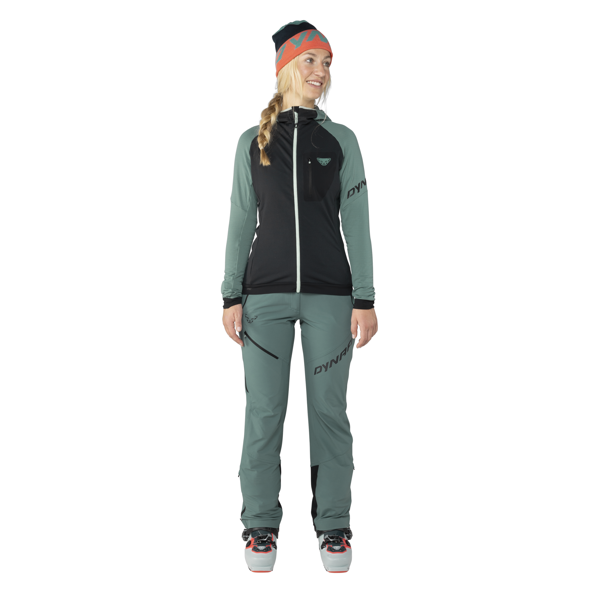 DYNAFIT Radical Polartec® Hooded Jacket Women Atlantic