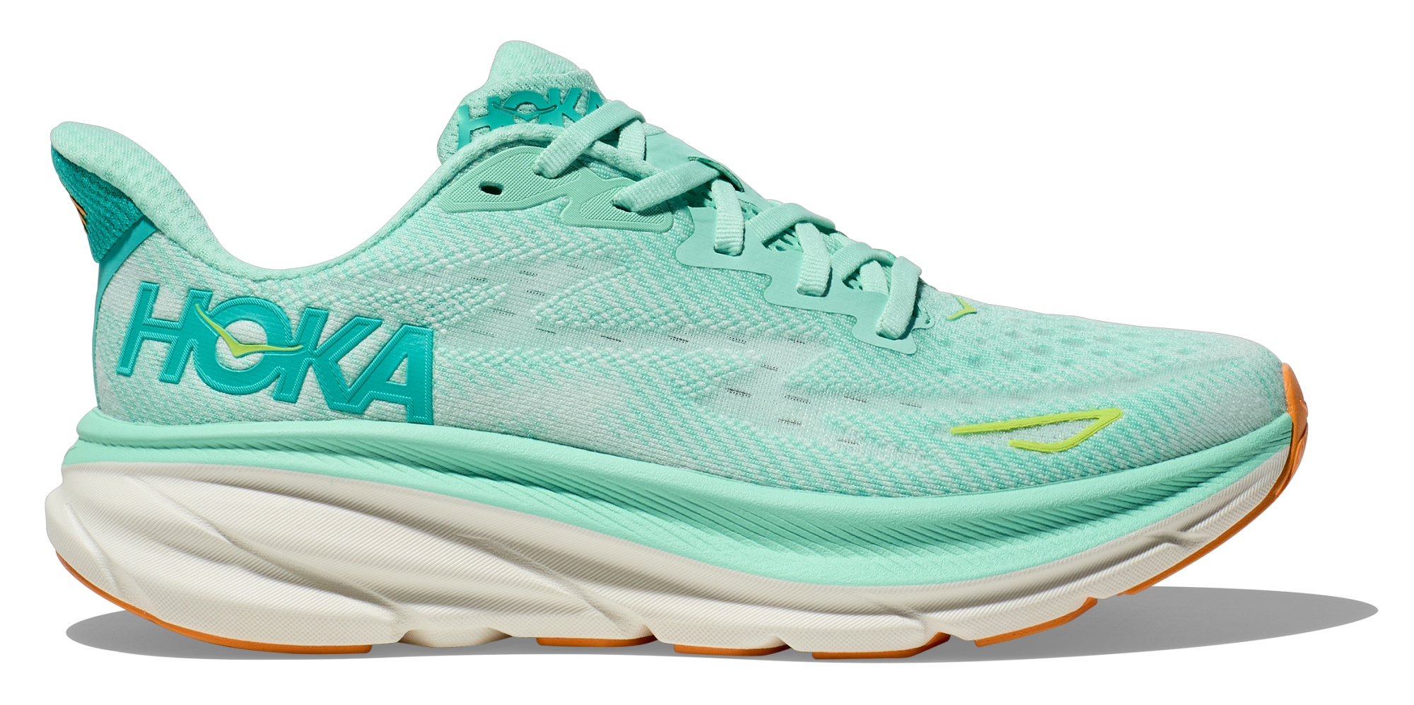 HOKA CLIFTON 9 W SEAFOAM / AQUA BREEZE