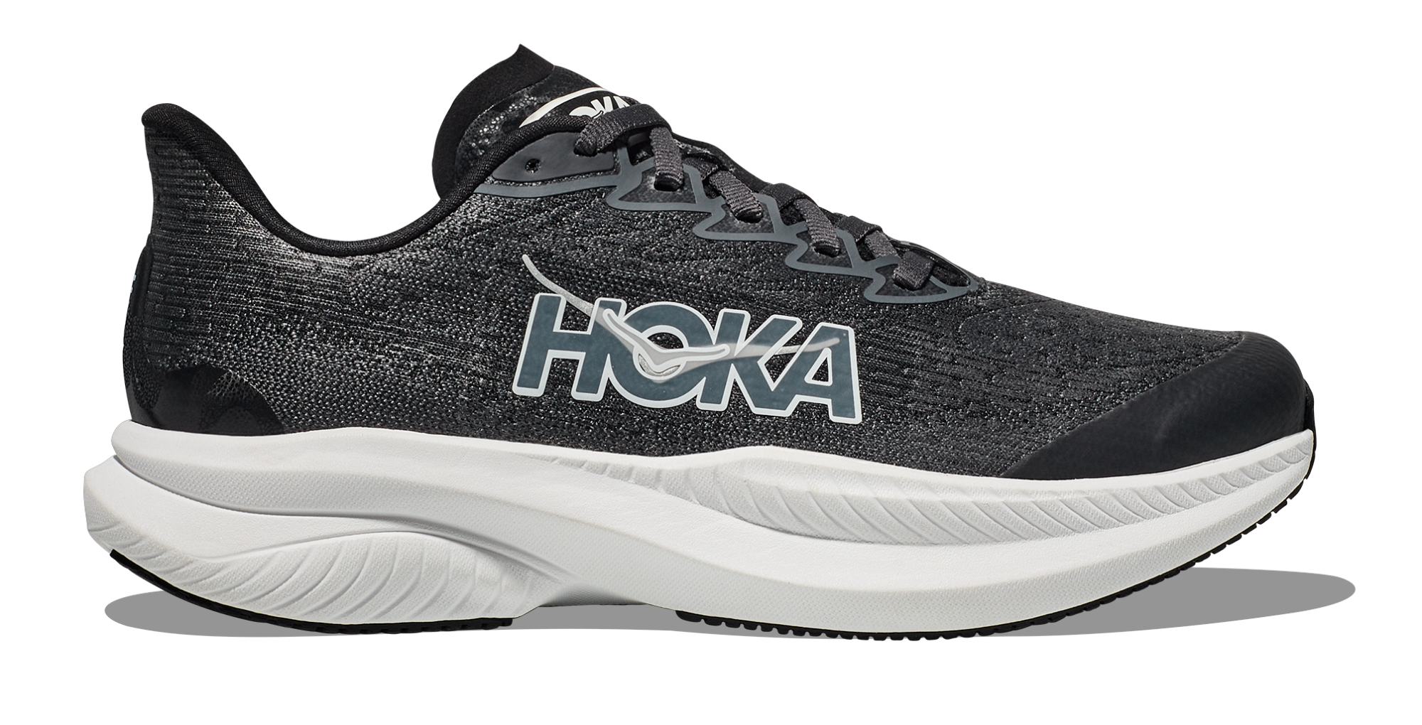 HOKA Mach 6 Youth Black/White