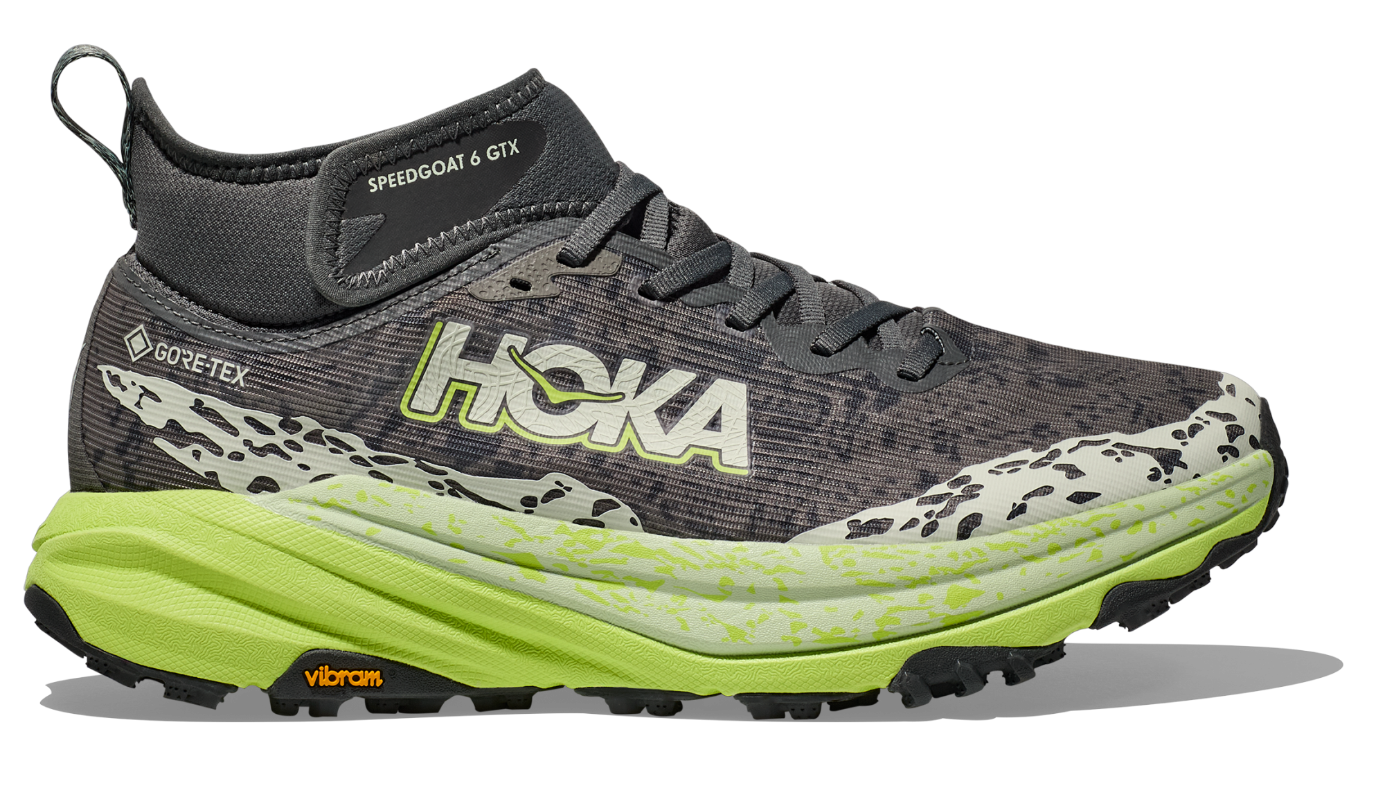 HOKA Speedgoat 6 Mid GTX M Outer Orbit / Lettuce