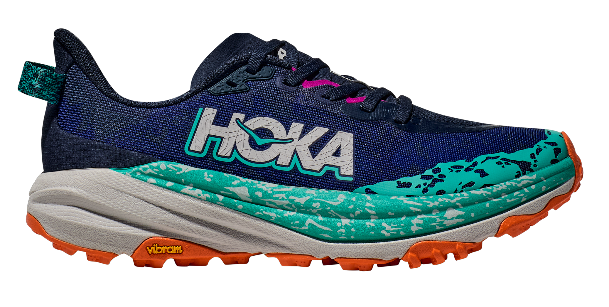 HOKA SPEEDGOAT 6 W VARSITY NAVY / METEOR