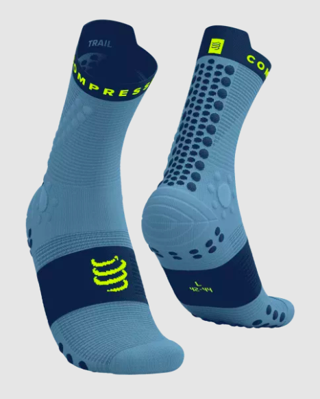 COMPRESSPORT PRO RACING SOCKS V4.0 TRAIL Denim/Poseidon