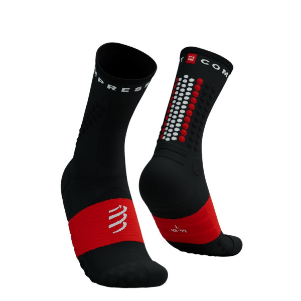 COMPRESSPORT ULTRA TRAIL SOCKS V2.0 Black/Red