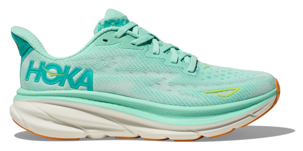 HOKA CLIFTON 9 W SEAFOAM / AQUA BREEZE