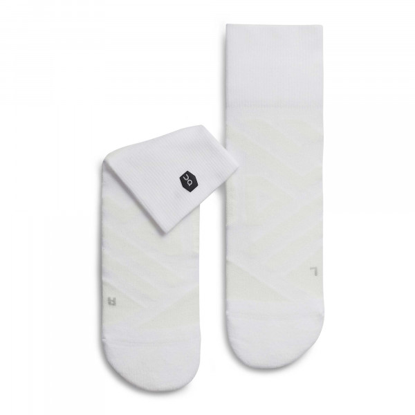 ON Performance Mid Sock White/Ivory