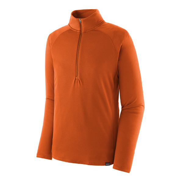 PATAGONIA Men's Capilene® Midweight Zip-Neck Redtail Rust