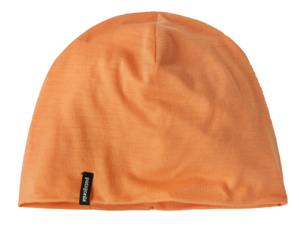 PATAGONIA Overlook Merino Wool Liner Beanie Vivid Apricot